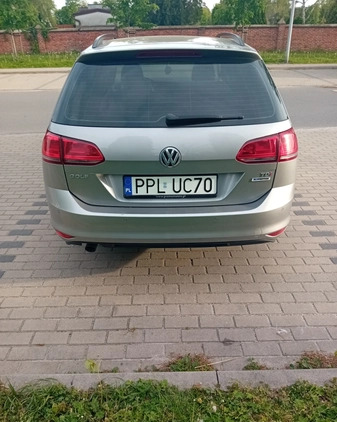 Volkswagen Golf cena 38900 przebieg: 185500, rok produkcji 2016 z Jarocin małe 106